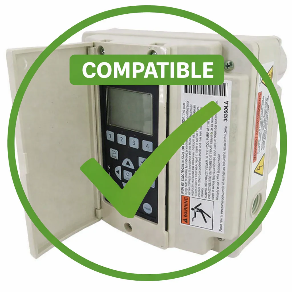 Pentair | 357527Z | IntelliFlo 2 & IntelliPro 2 Pump Drive Keypad – Replacement for Models 011028, 011055, 011056, 011057, 011059, 011060 - Image 3
