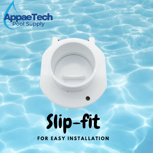 Appaetech Industries | 777024 | Slip Vac Lock Vacuum Port Slip fitting (White or Grey) - Image 3